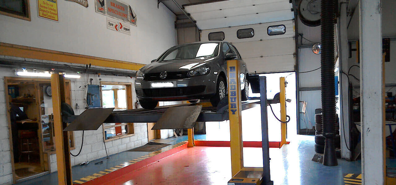 MOT Test Garage at JRJ Shetland Ltd. Lerwick